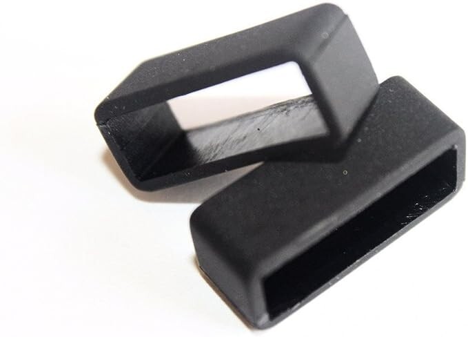Genuine Luminox 23mm NAVY SEAL 3050 3950 8800 Rubber Replacement Keepers/ Loops