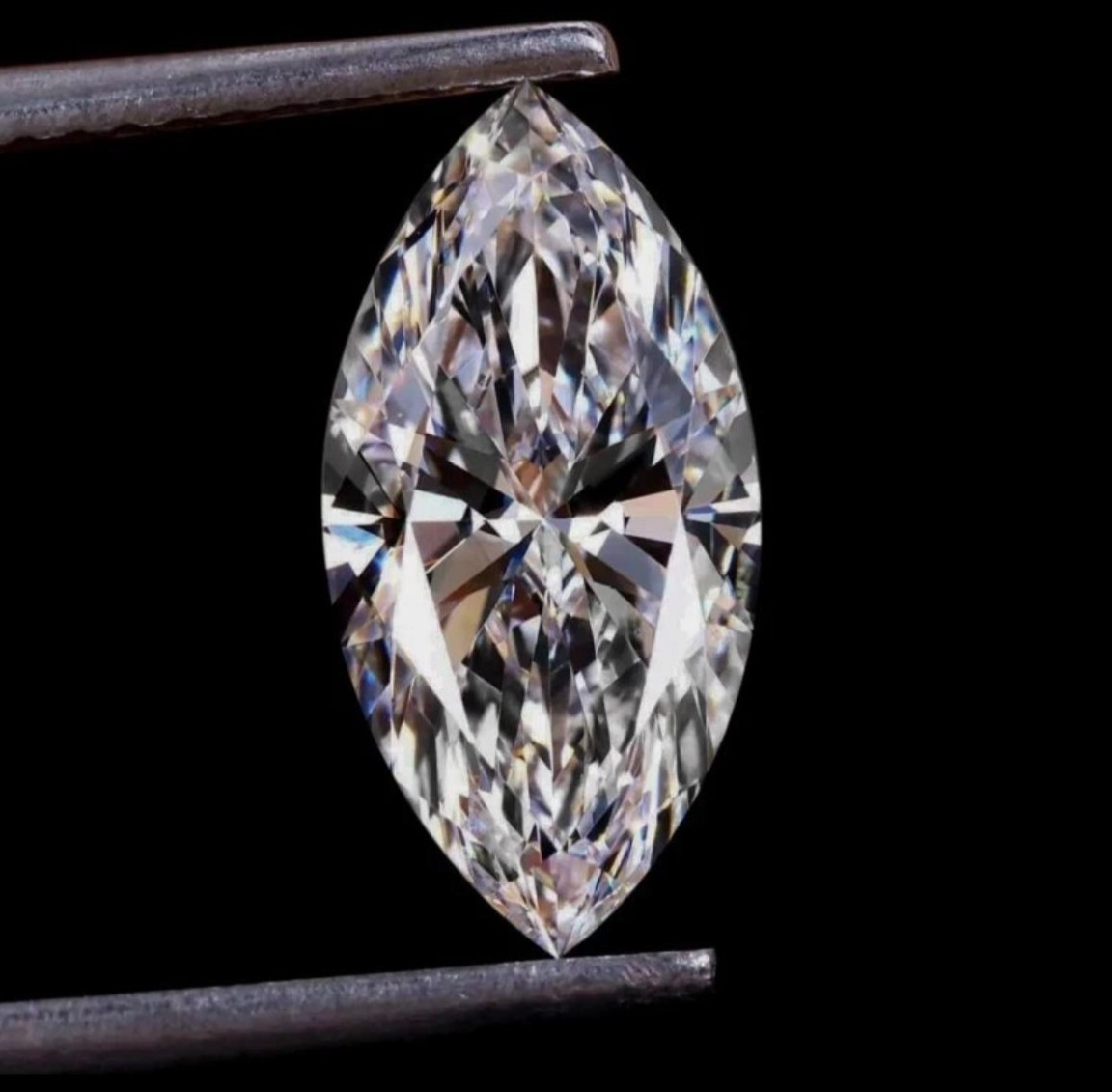 12X6 MM Marquise Cut D Color IF Clarity LAB GROWN CVD Diamond GIE CERTIFIED