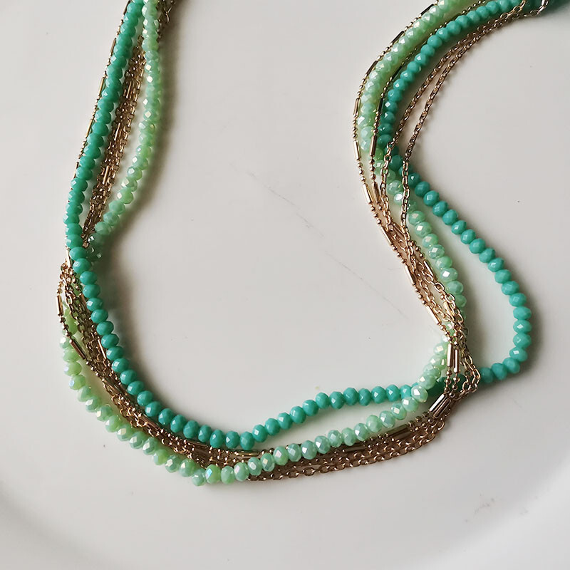 36″ New New York&Company Multi-Strands Necklace Gift Fashion Women Party Jewelry