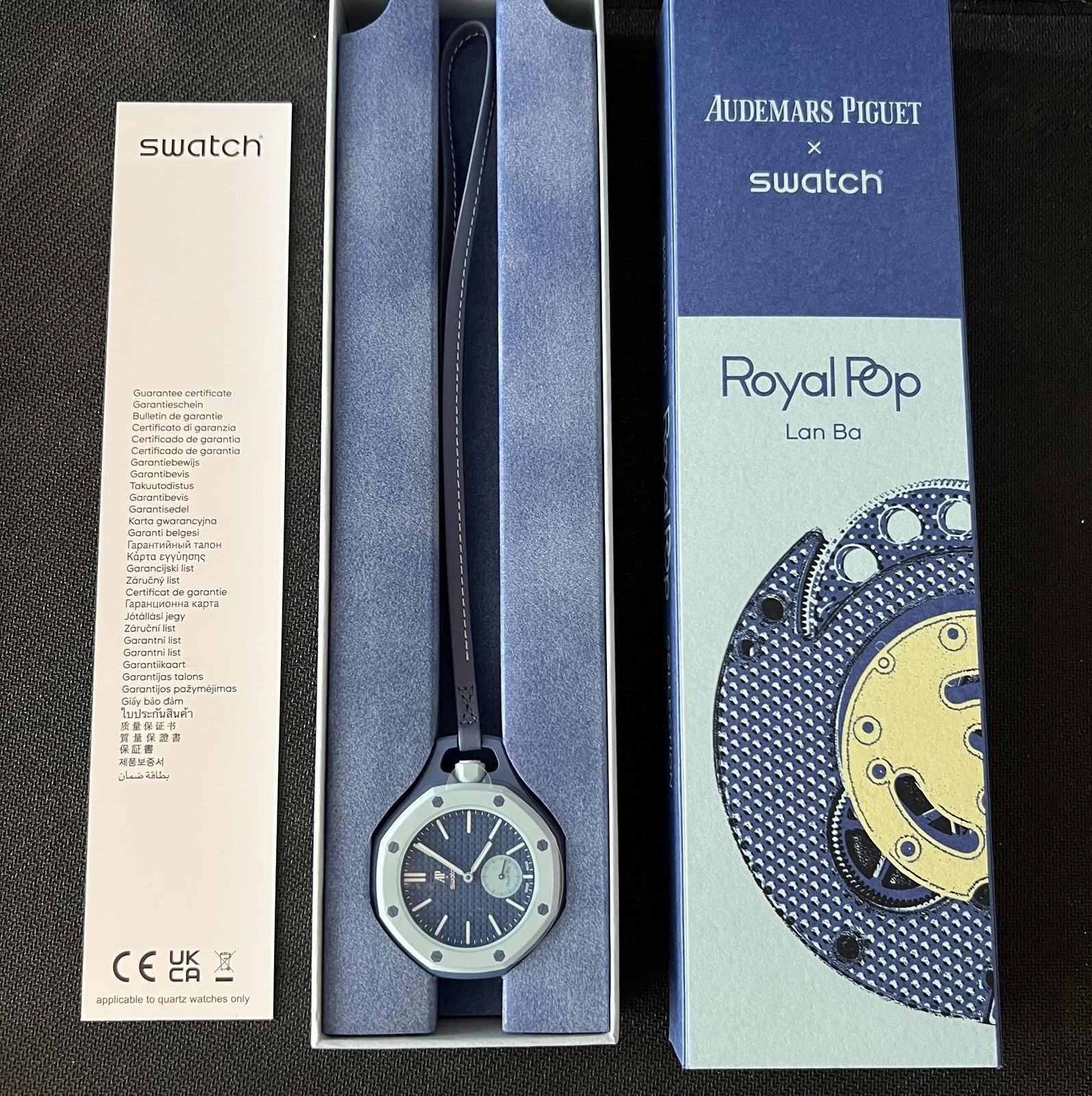 Audemars Piguet Watch Swatch x Audemars Piguet Royal Pop Lan Ba Pocket watch
