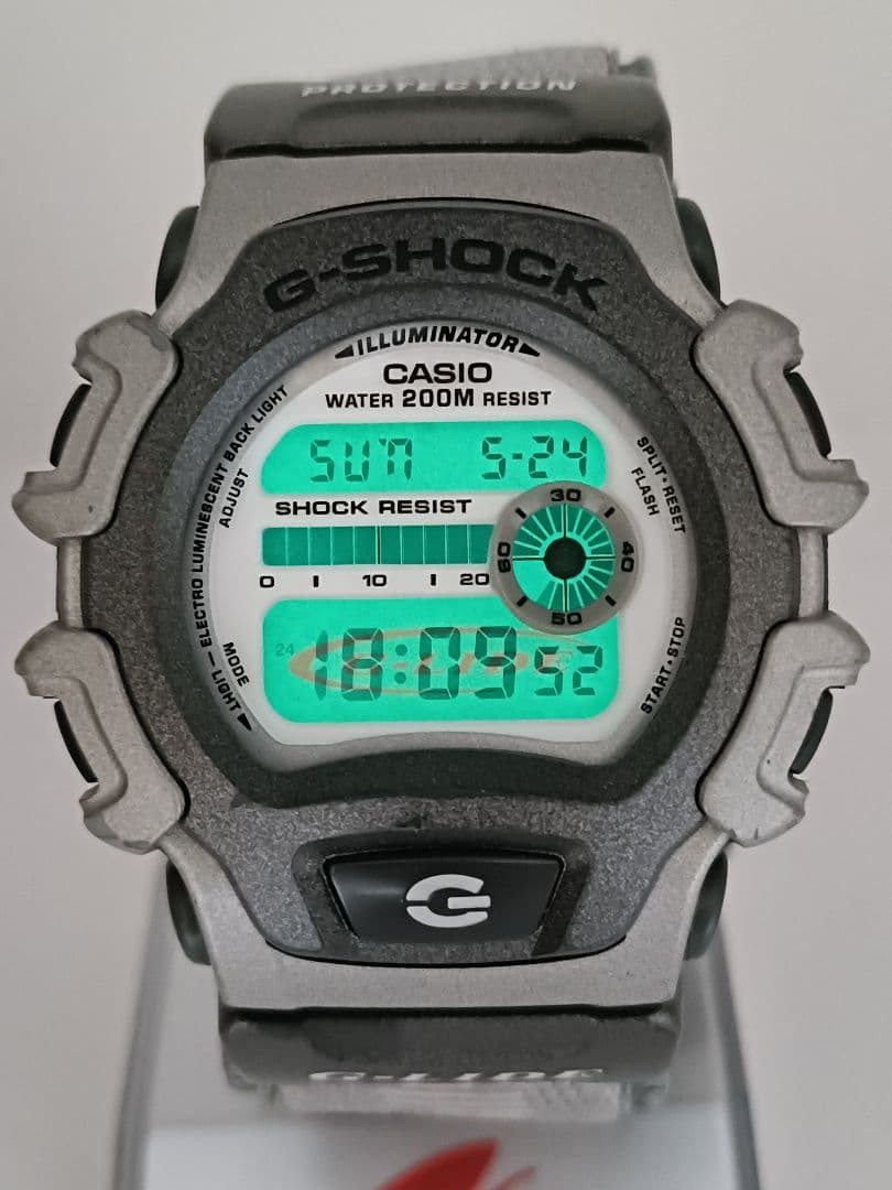 Good condition Battery replaced G-SHOCK DW-004 G-LIDE Backlight logo