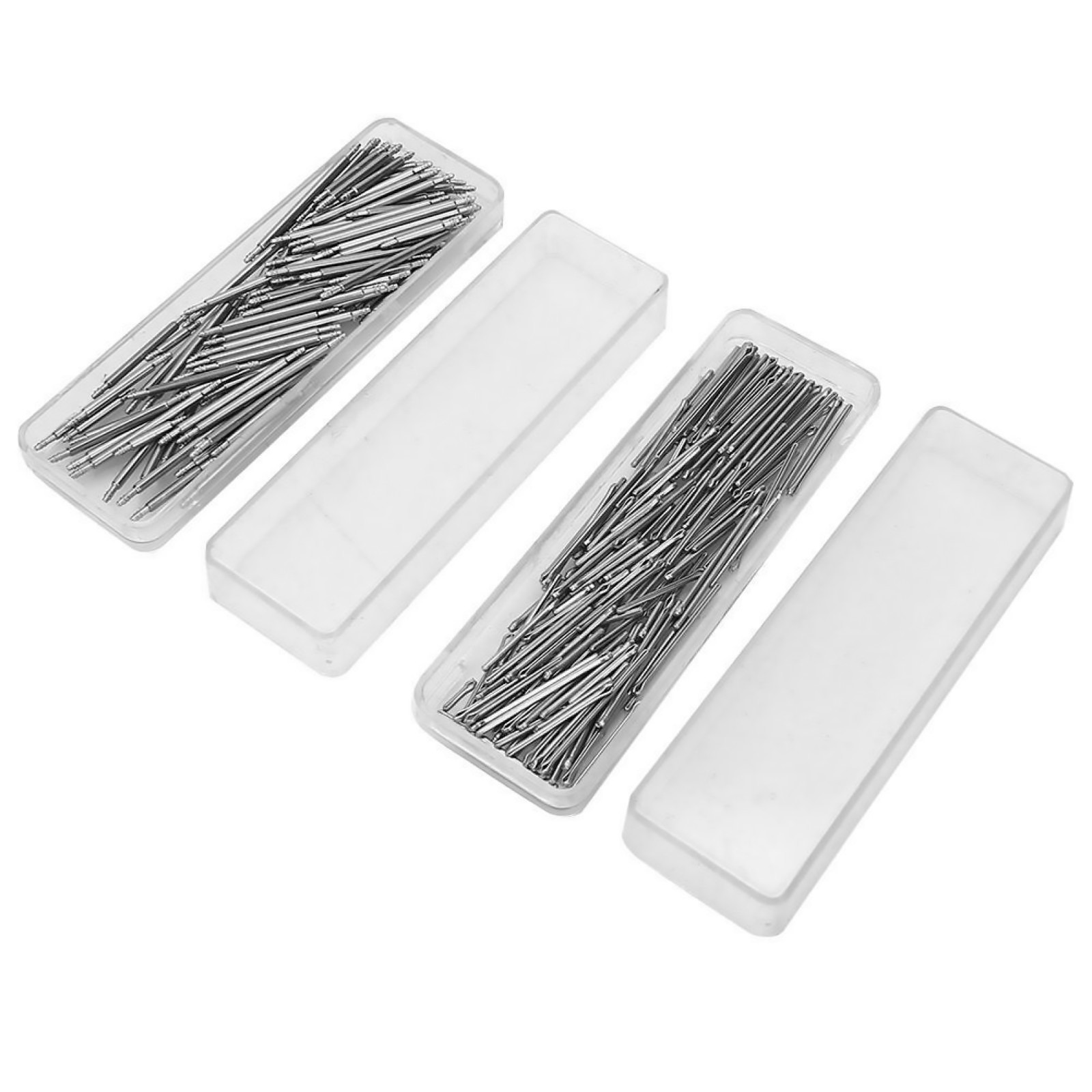 8mm-25mm Steel Watch Band Bracelet 0.9mm Cotter Pin+1.5mm Spring Bar 108Pcs Each