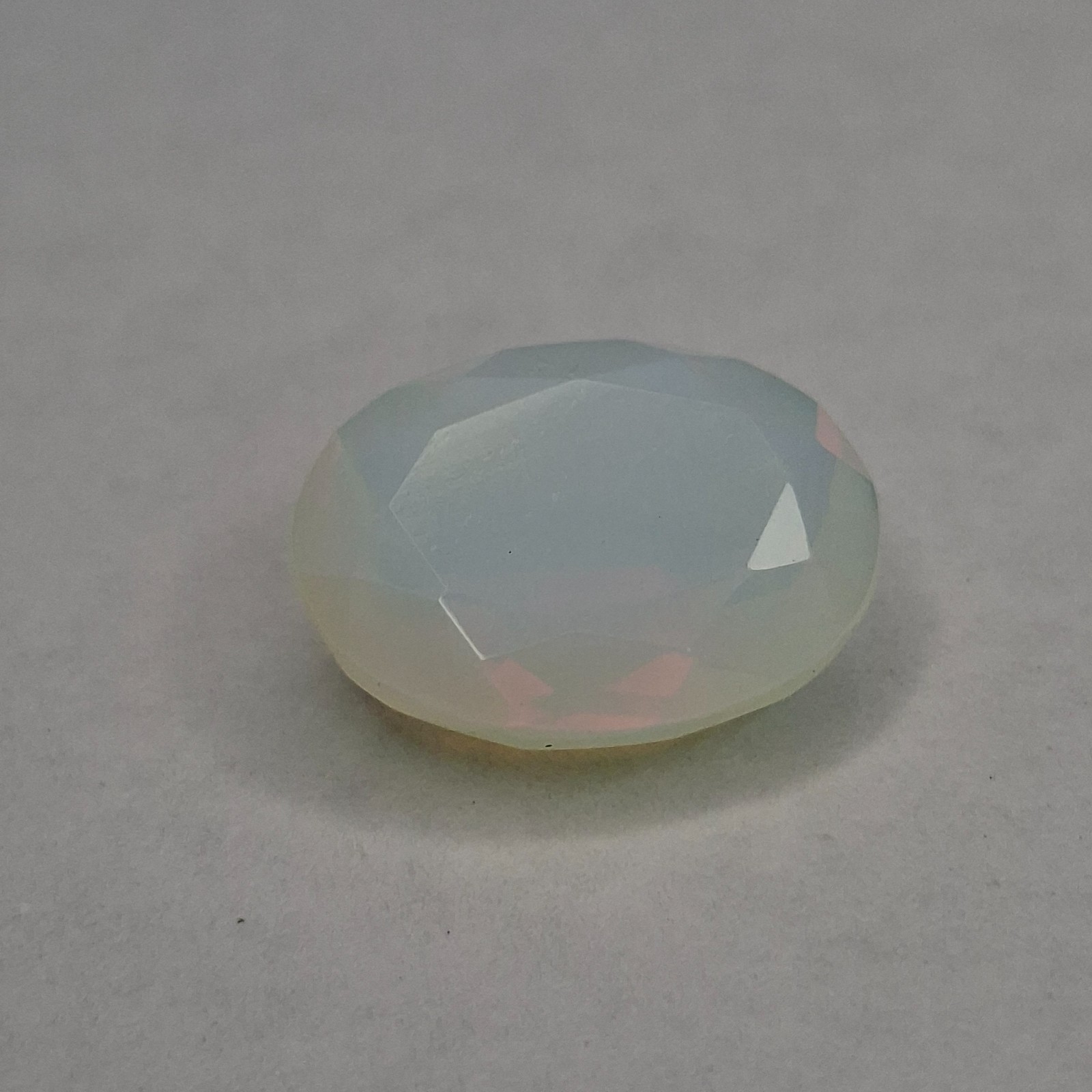Natural AAA Welo White Opal Oval Cut 10-12 Ct Loose Certified Gemstone GB085