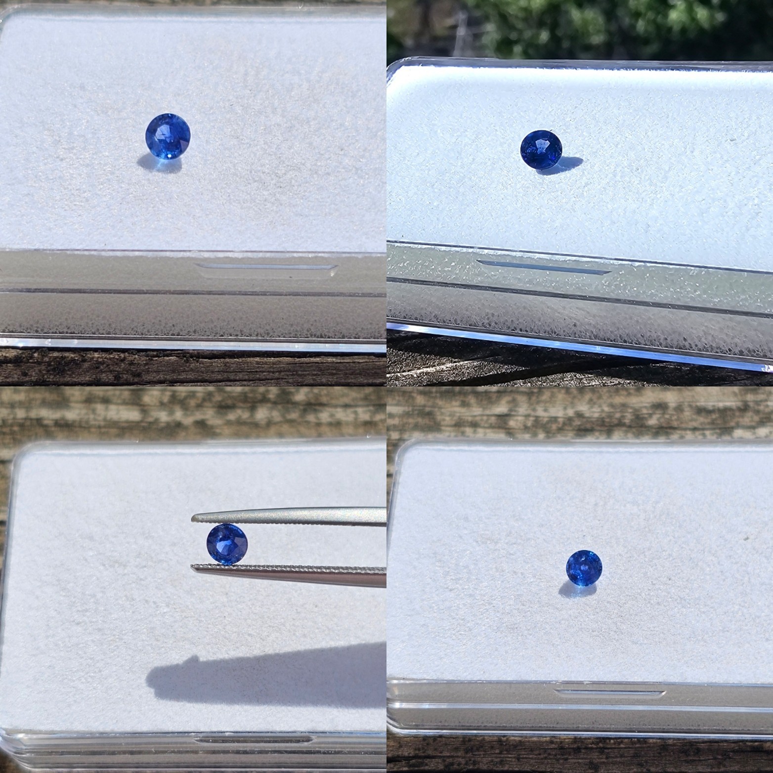 Blue Sapphire 4.2mm Round Loose Gemstone!