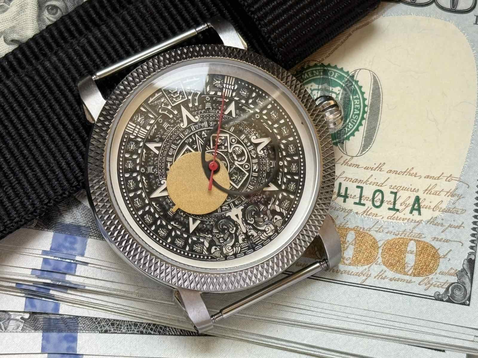 Watch Automatic Buran Black Horoscope Raketa USSR Wrist Pilot Vintage Soviet Men