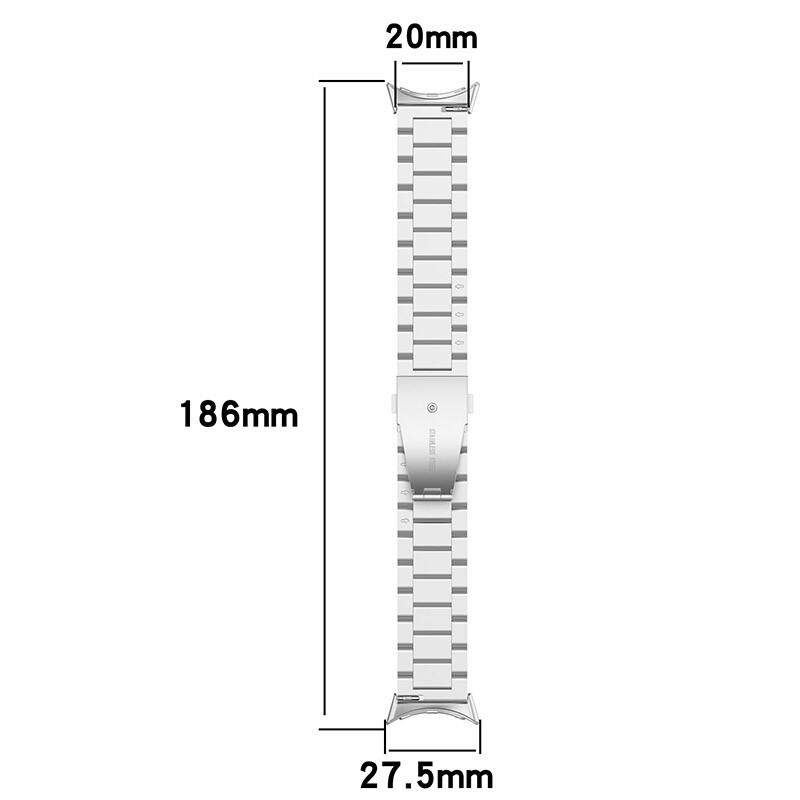 For Google Pixel Watch 3 41/45MM Replacement Metal Strap Stainless Steel Band