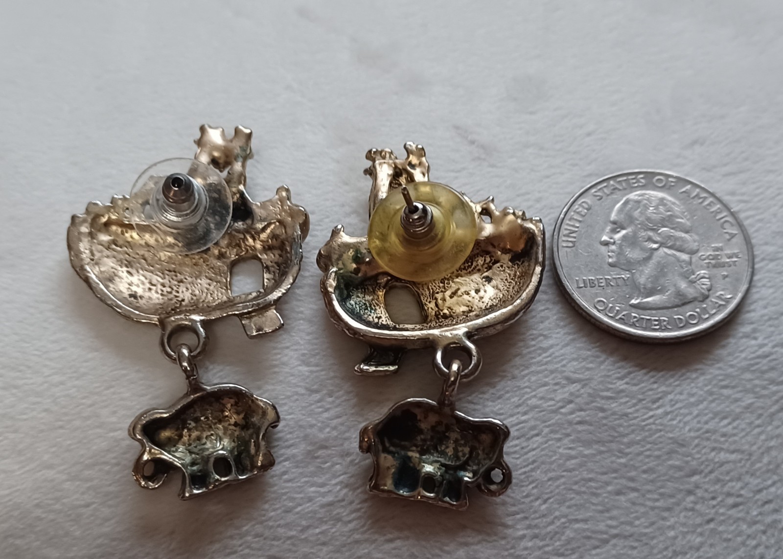Noahs Ark Earrings Vintage