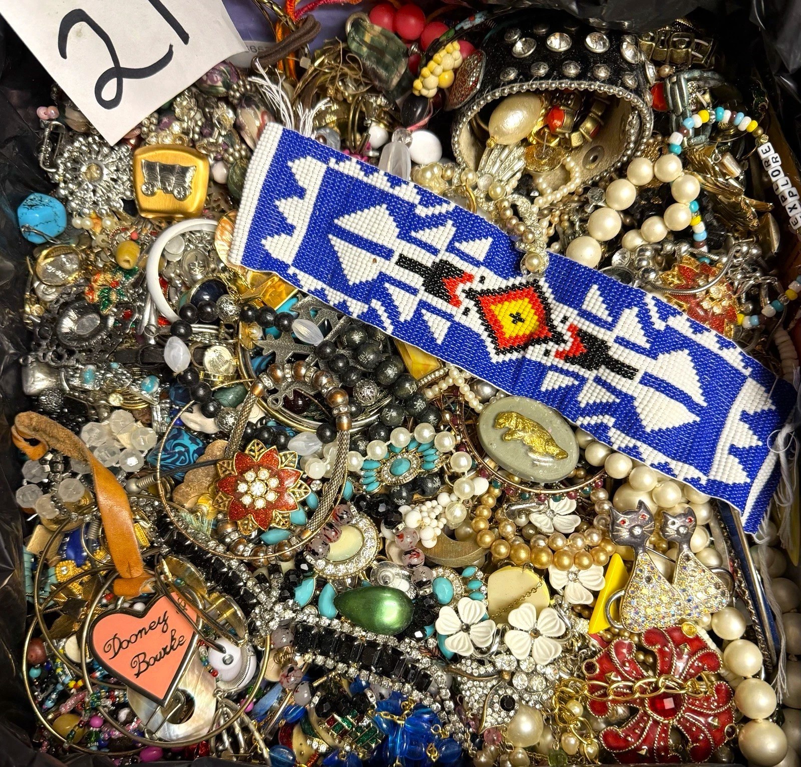 3 Pounds Untested Unsorted Lot Jewelry Old Vintage & Modern Wear & Junk Mixed In