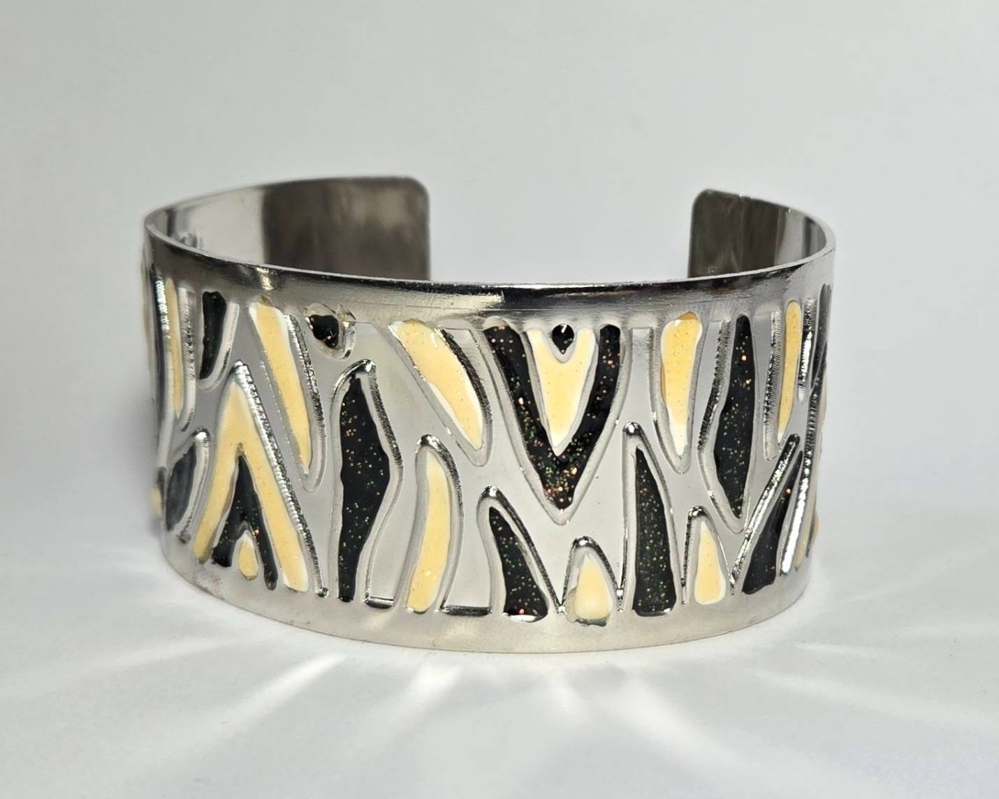 Bulk 24 Pcs Silver Tone Metal Cuff Bangles Bracelets Mixed Styles Wholesale