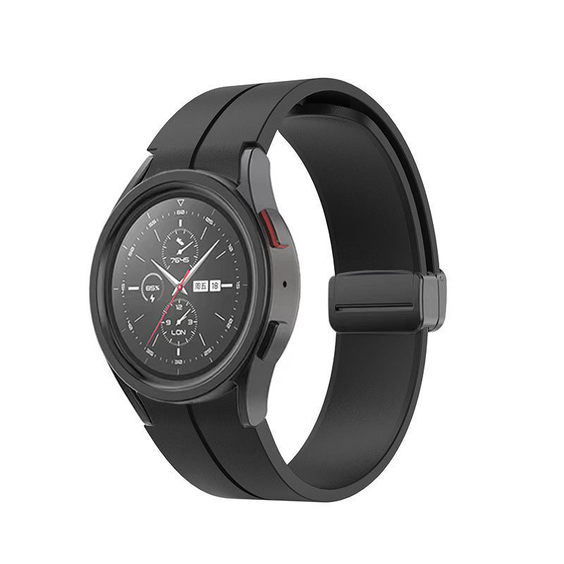 For Samsung Galaxy Watch FE 7 6 5 40/44mm 5 Pro 45mm Classic Silicone Band Strap