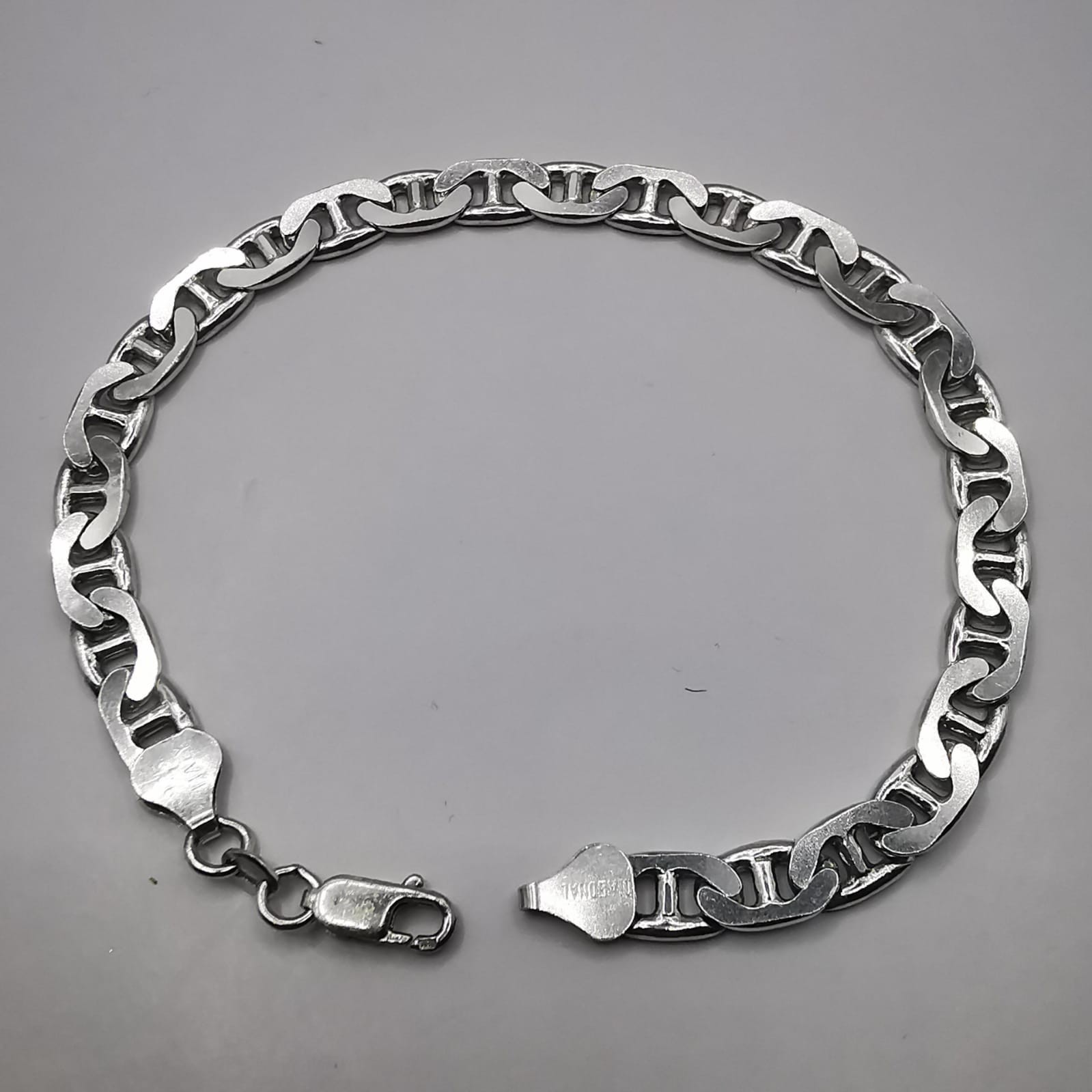 Vintage 925 Sterling Silver Handmade Bracelet Women’s Chain 22cm 15.73g Gift