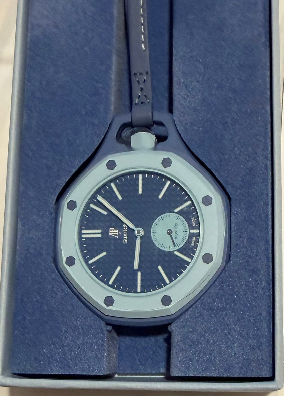 Swatch x AP (authentic) – Royal Pop LAN BA w/ Box + papers + Wristbuddys strap!!