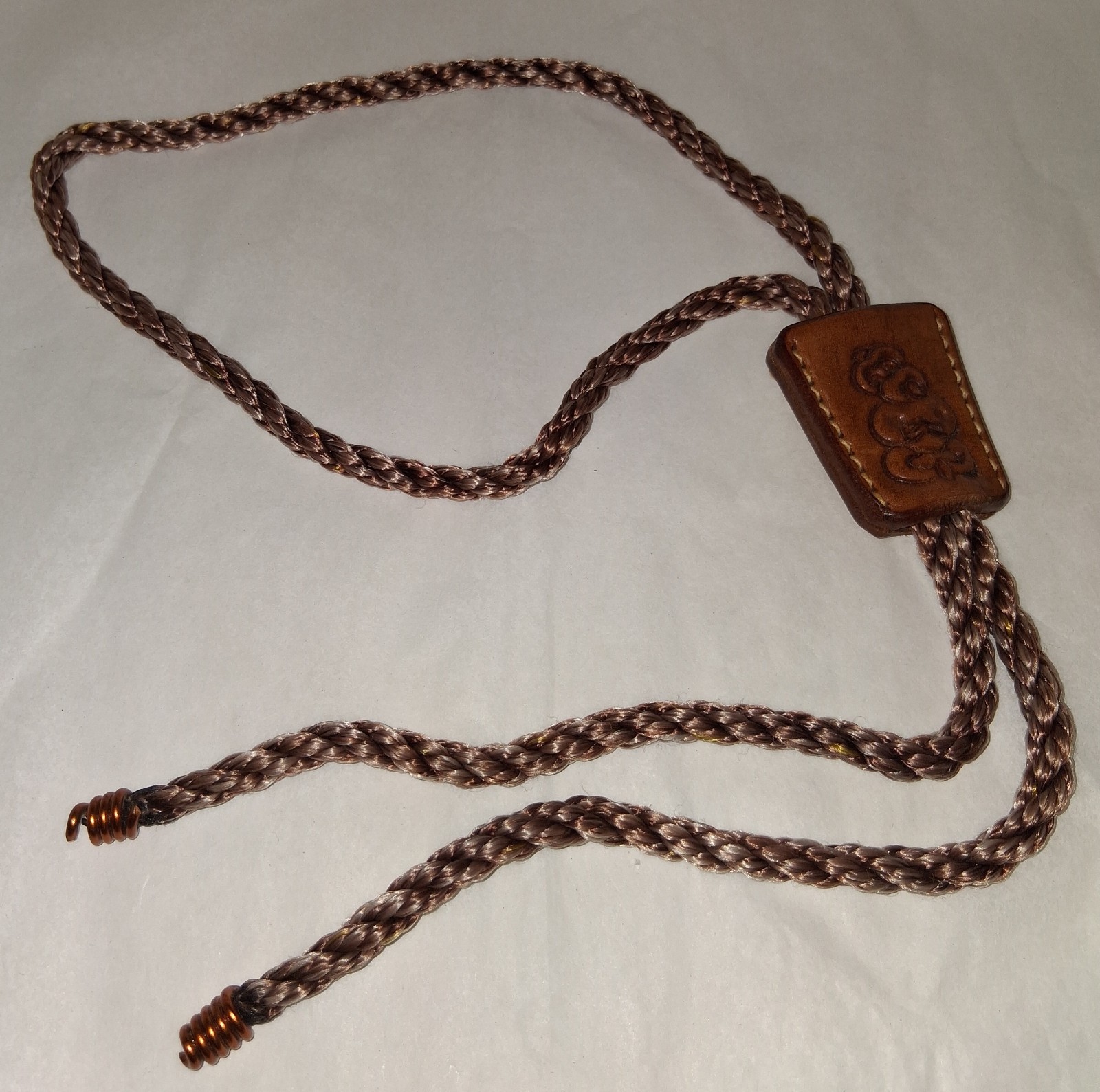 Bolo Tie Custom Made of Leather