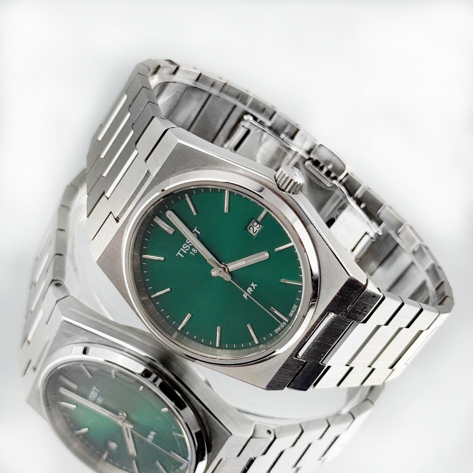 Tissot PRX Swiss Men’s Quartz Watch 40MM Green Dial T137.410.11.091.00