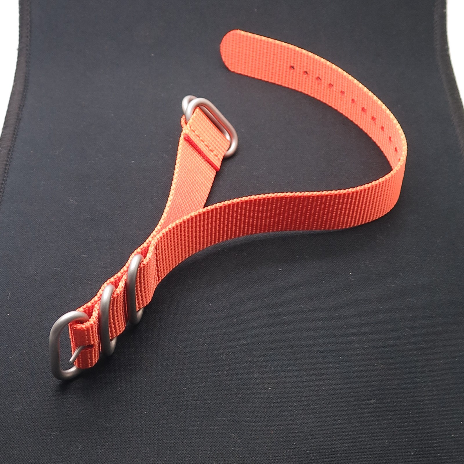 BINLUN Premium Ballistic Nylon Watch Strap Heavy Duty 5-Ring Watch Band