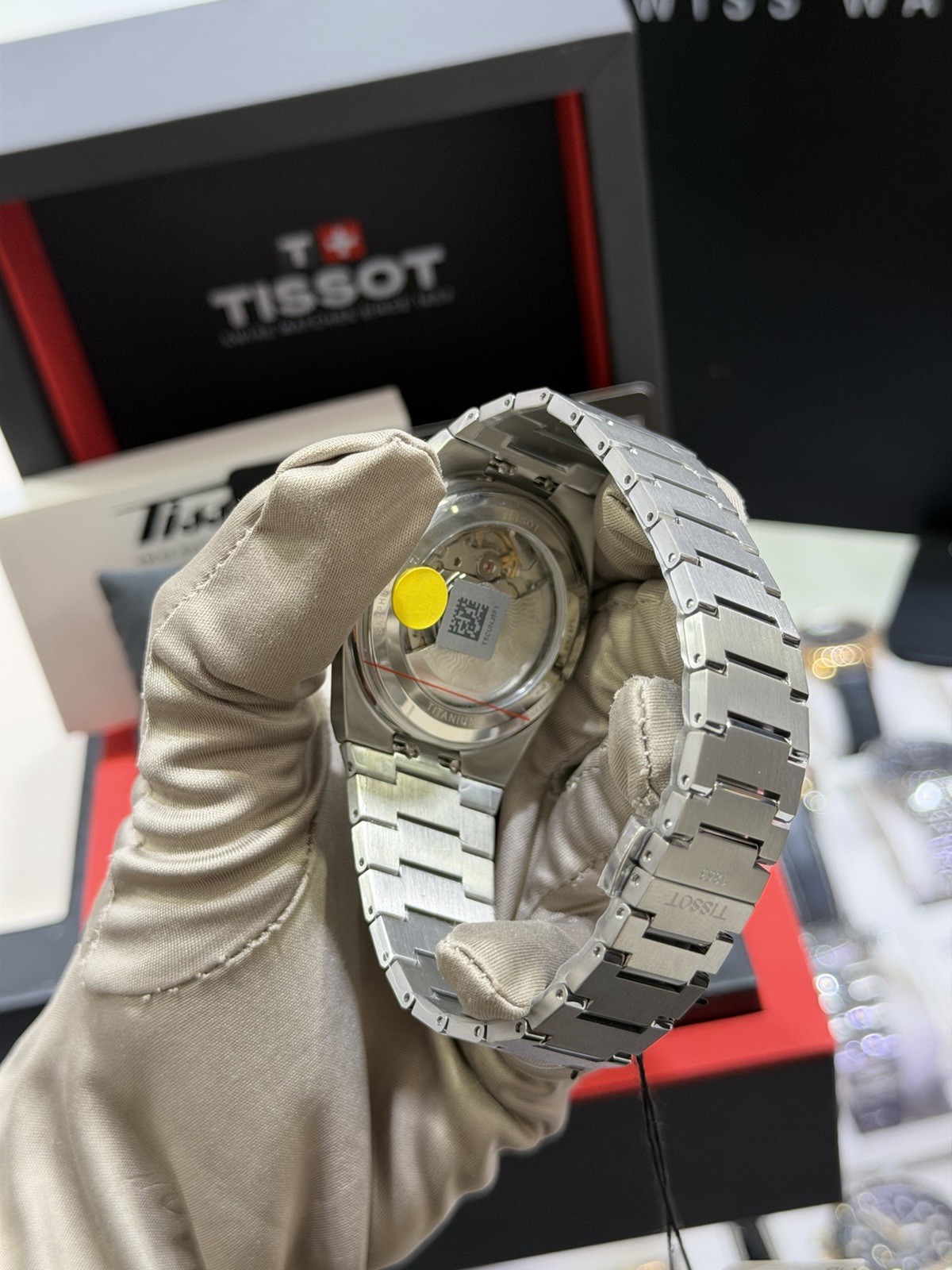 New Tissot PRX Titanium 38mm Silver Dial Men’s Watch T137.807.44.061.00
