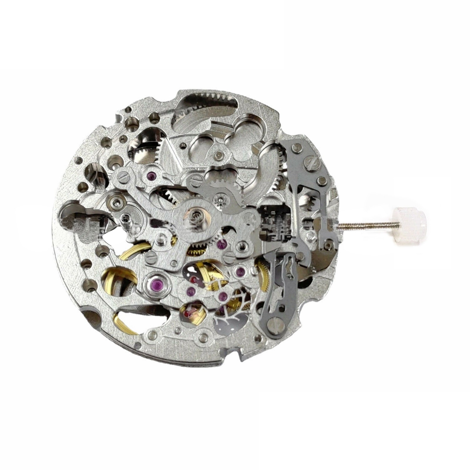 25.6mm 21 Jewels Skeleton Automatic Mechanical Watch Movement for Miyota 8N24