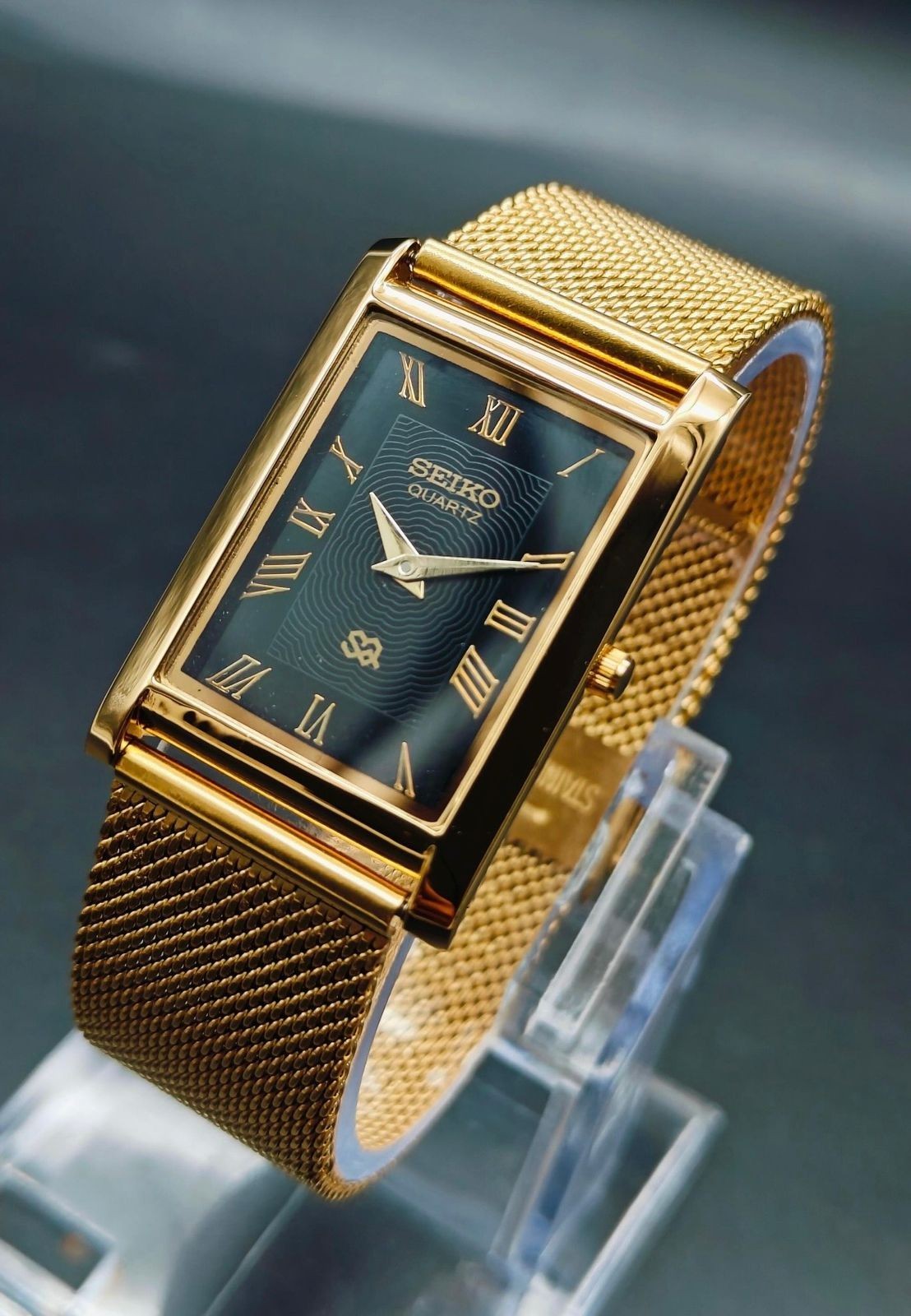 Rare Vintage Seiko Slim Quartz Men’s Wrist Watch