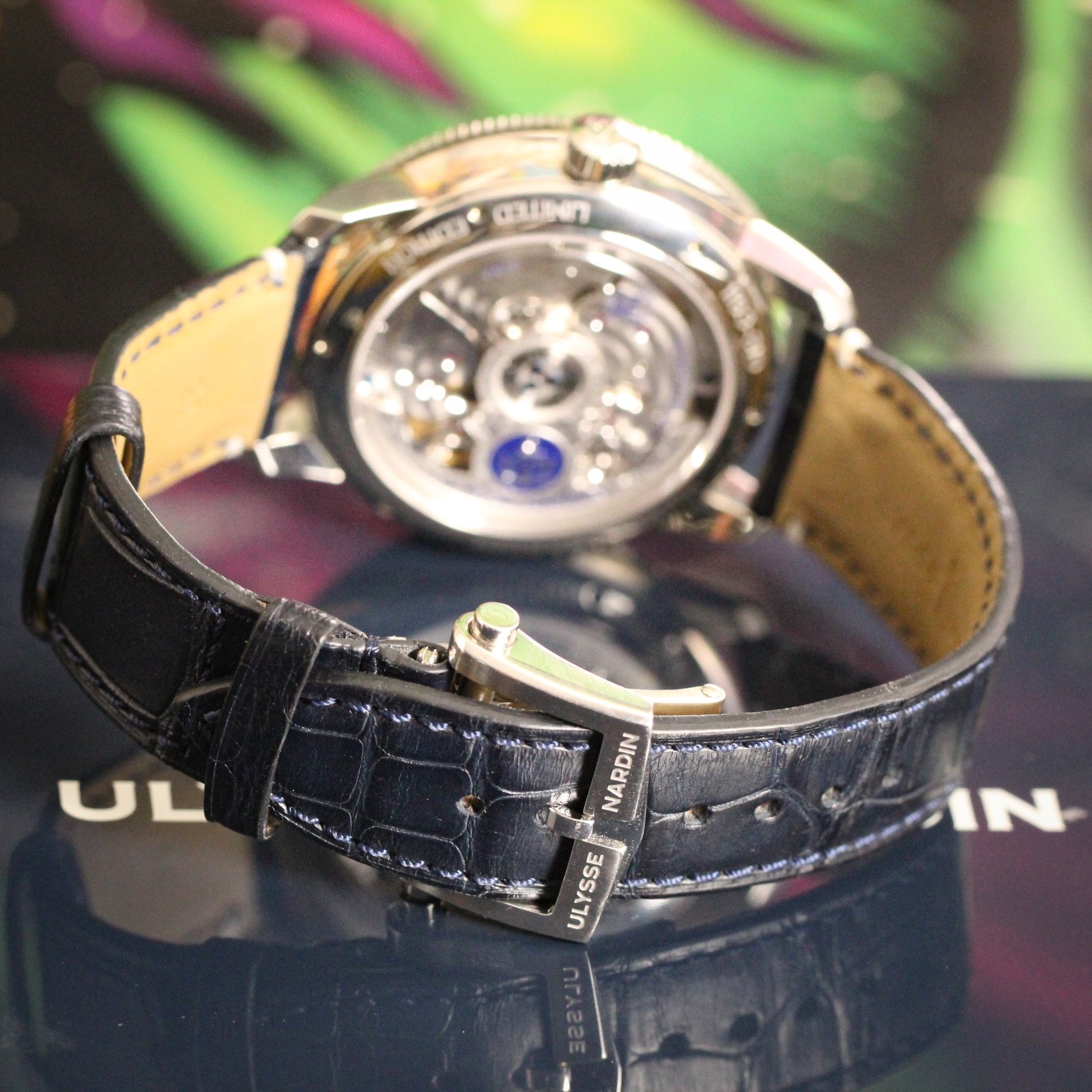 Ulysse Nardin Marine Torpilleur Moonphase 1193-310LE-3A-175/1A Blue Limited