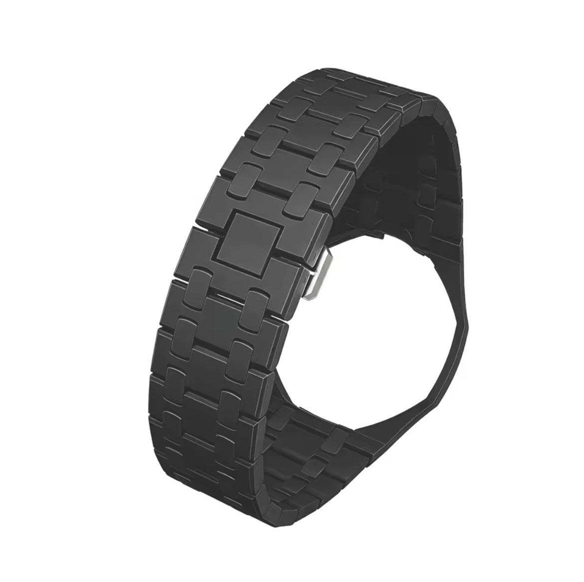 AP x Swatch Royal Pop Integrated Link Ceramic Bracelet Band – Midnight Black