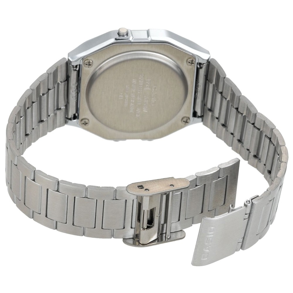 Casio Men’s Watch Classic Digital Grey Dial Stainless Steel Bracelet A158W-1