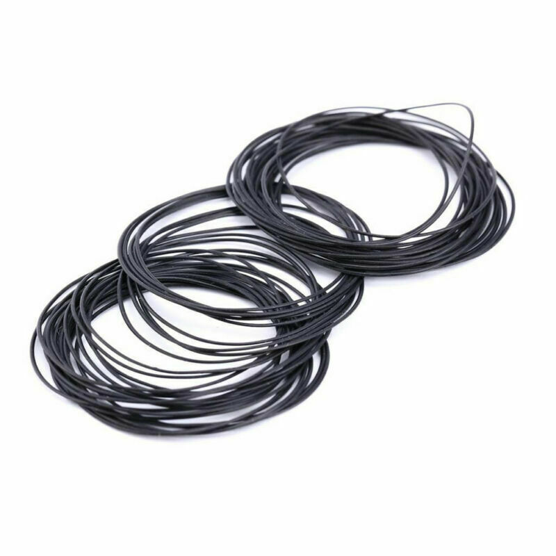 500Pcs 31-40mm Rubber O-Ring Watch Back Cover Waterproof Seal Gaskets 0.8mm Diam