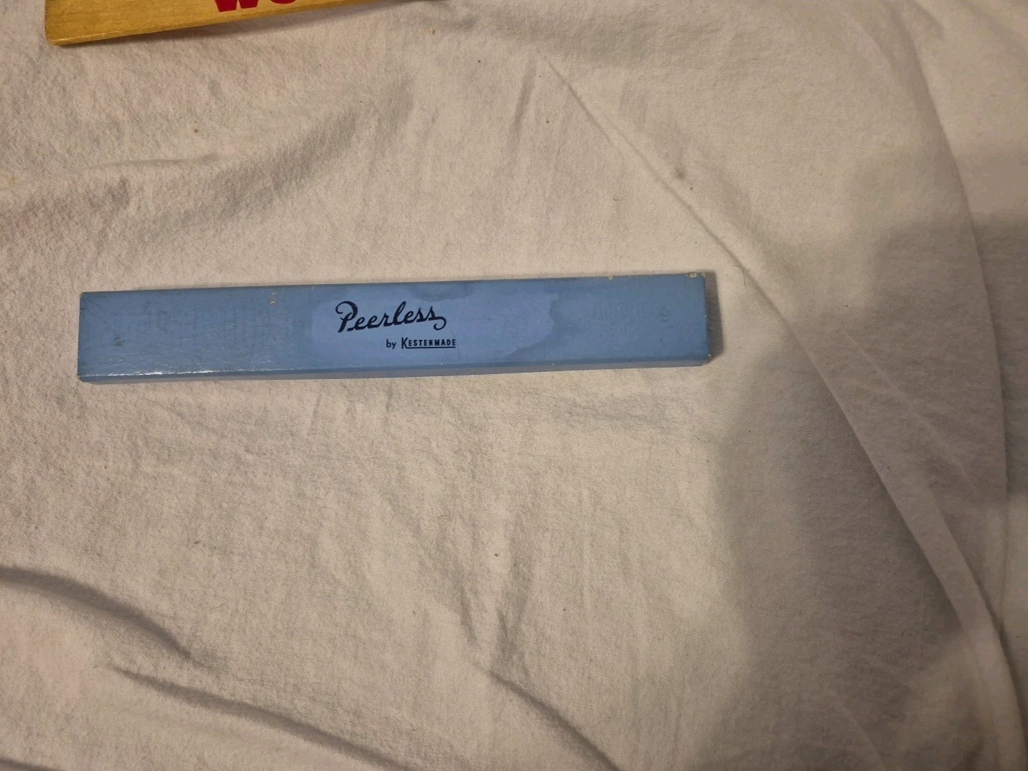 VTG PEERLESS SILVERPLATE ID BRACELET NEVER REMOVED FROM BOX READY FOR ENGRAVING