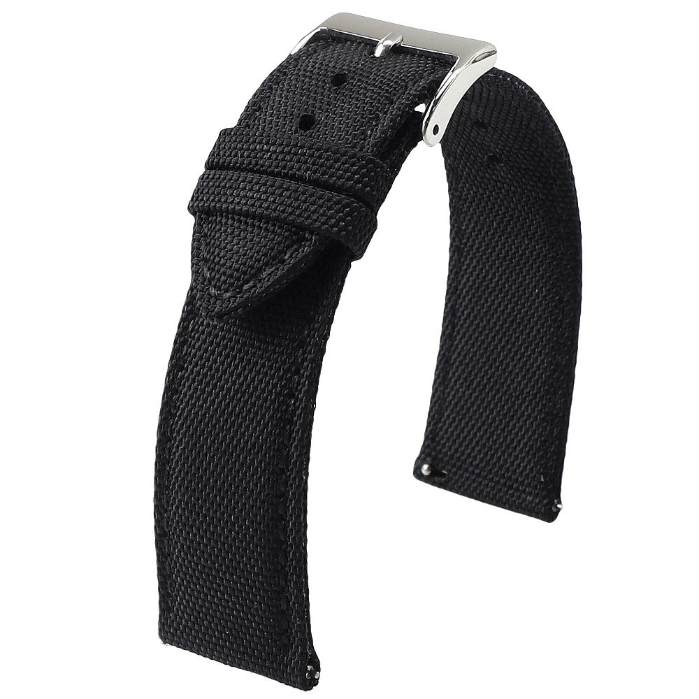 18mm 19mm 20mm 21mm 22mm 24mm Waterproof Sailcloth Watch Strap Two-Sided Nylon