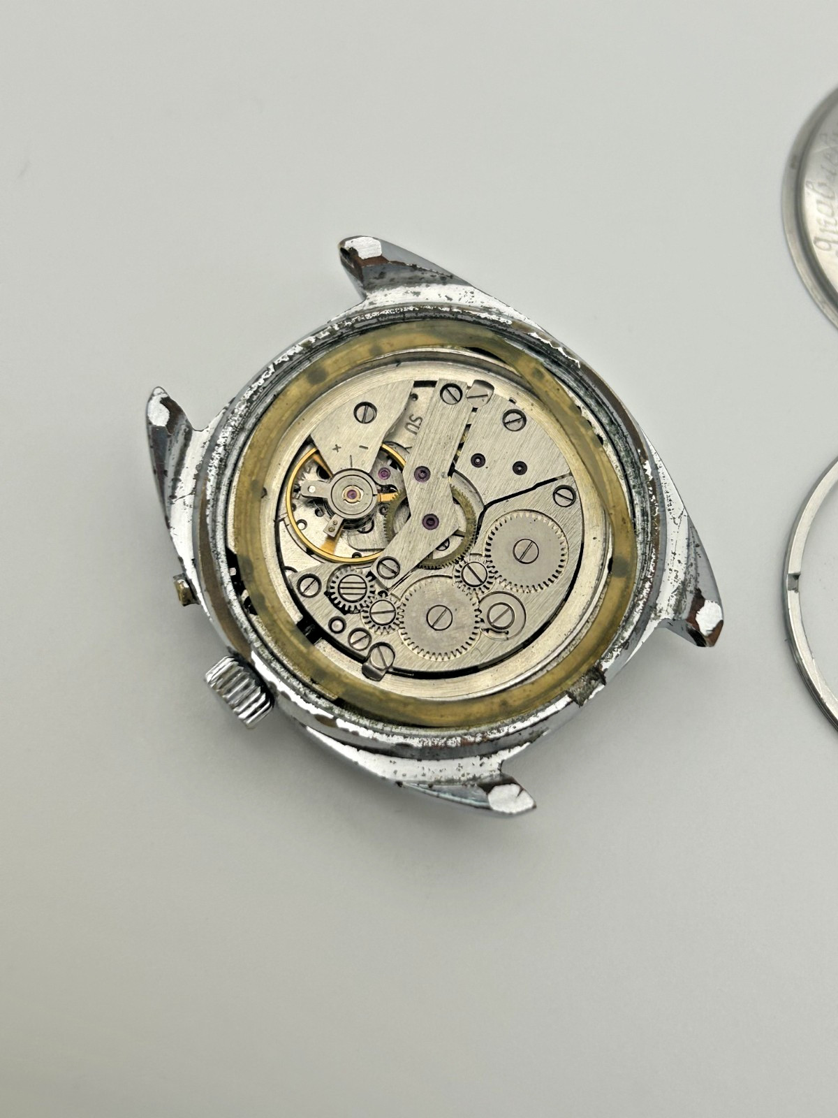 Vintage Slava (Слава) Mechanical Day-Date Watch | Rare Engraving | 2428 | USSR