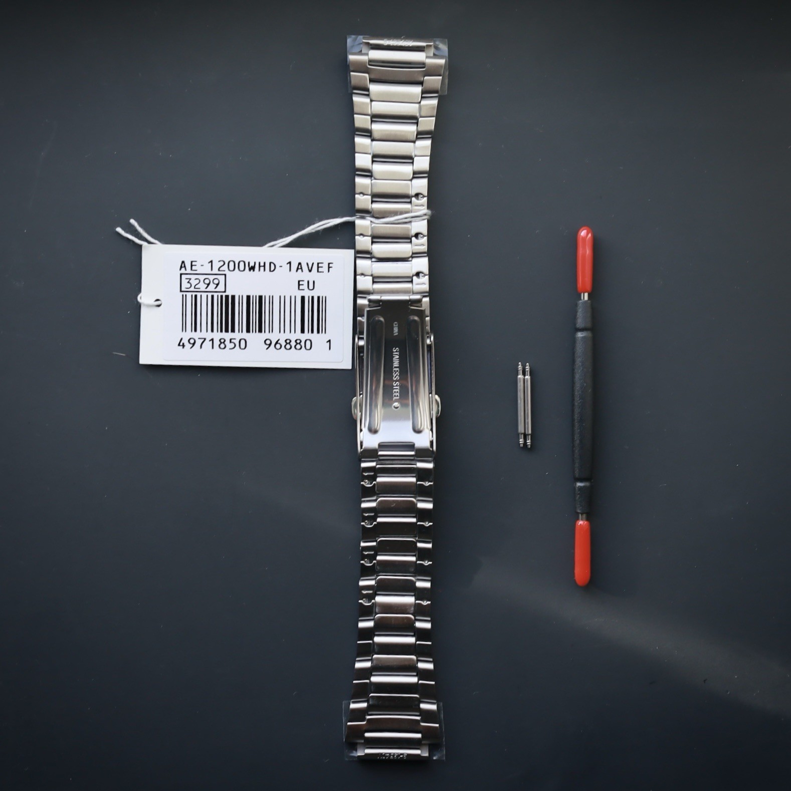 Genuine Casio Royale AE1200WH/AE1300WH 18mm Stainless Steel Strap/Bracelet/Band