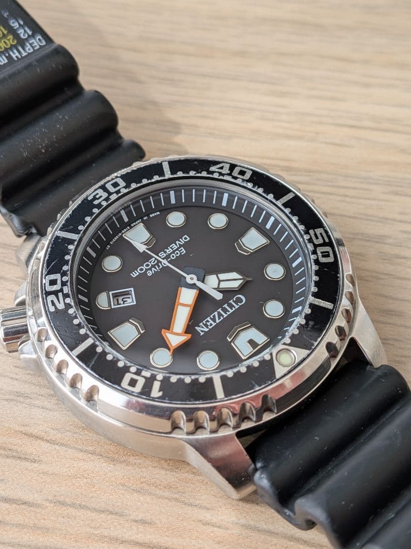 CITIZEN Promaster Marine BN0156-05E Diver 200m [Working]【From Japan】