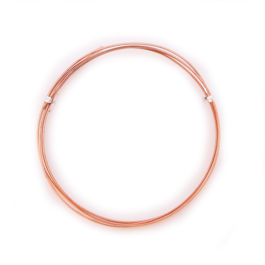 99.9% Pure Copper Wire Dead Soft Half Round 6 8 10 12 14 16 18 20 21 22 24 Gauge