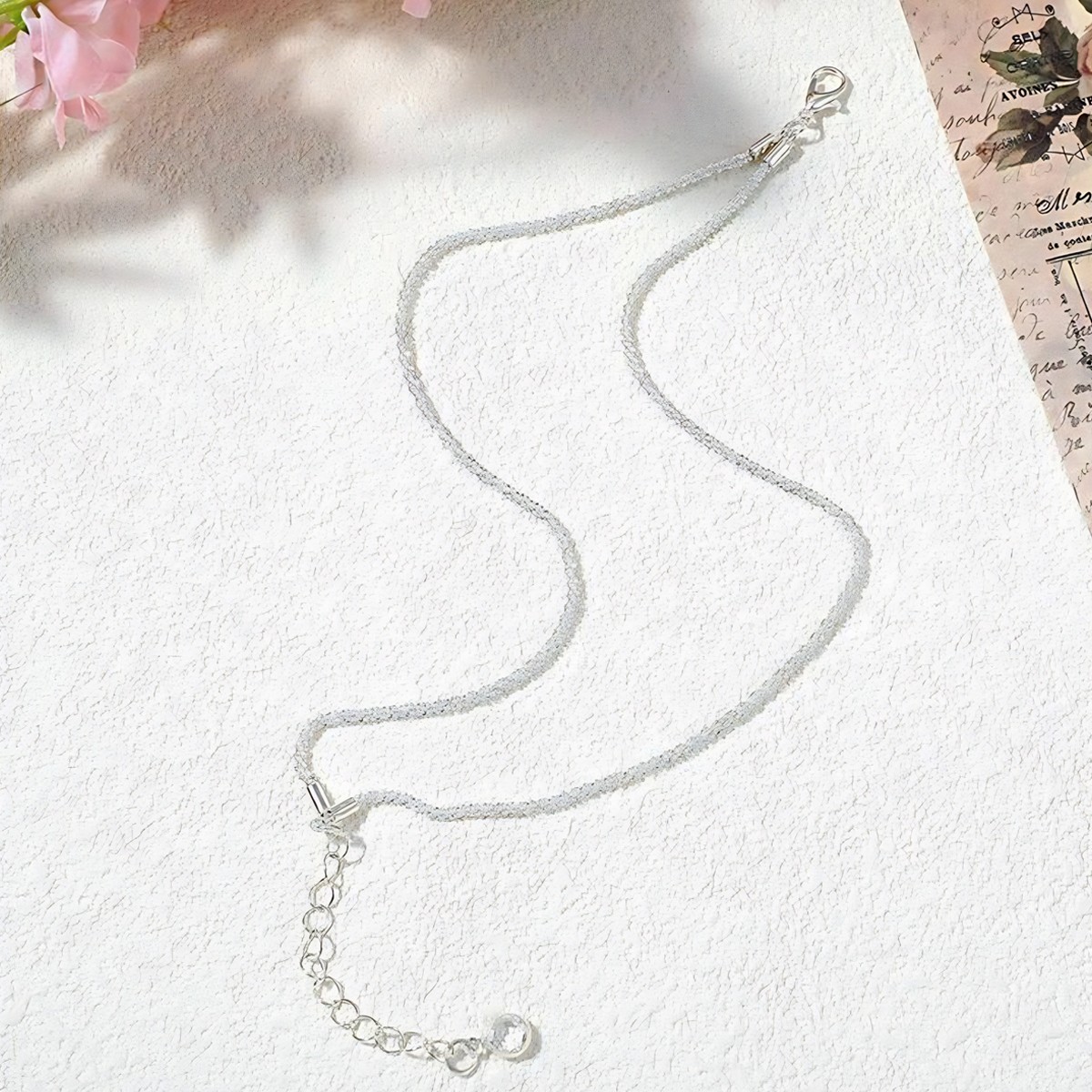 Gold Silver Ankle Bracelets Dainty Layered Adjust Waterproof Anklet Women Gifts