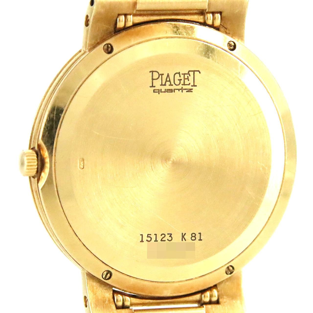 Authentic [Unserviced – Value Price] PIAGET Dancer YG 15123K81 YG Quartz #23…
