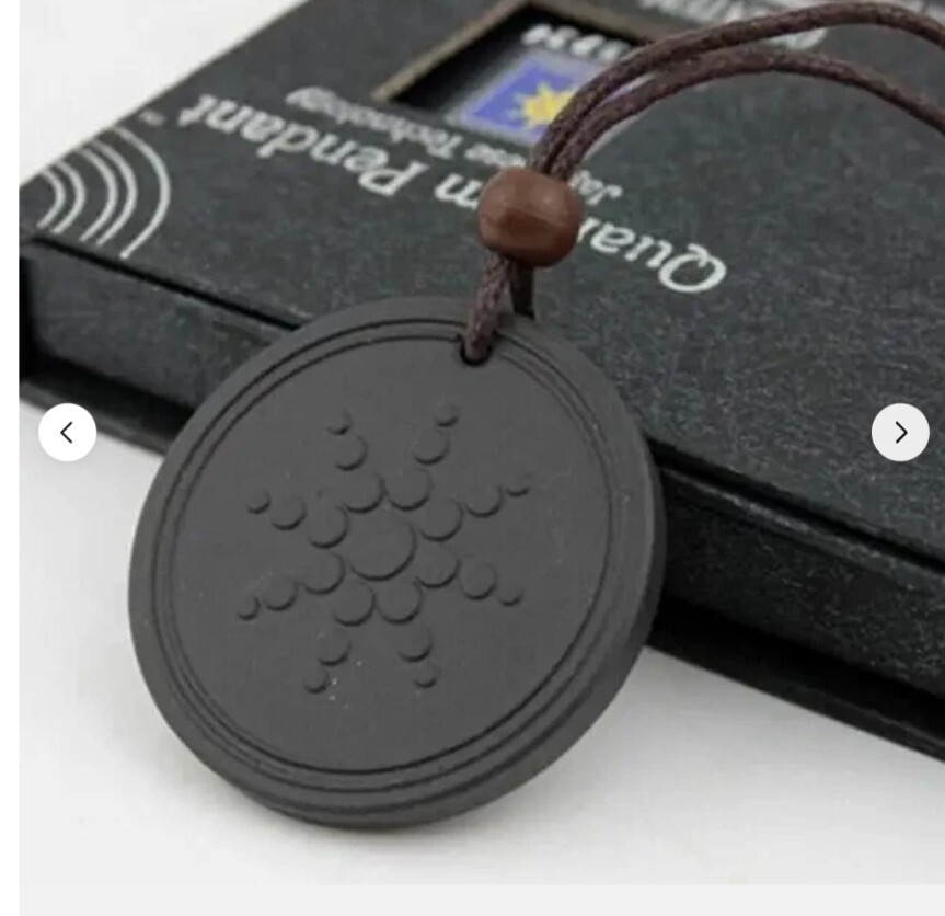 Energy Quantum Powerful Scalar Bio Pendant Necklace for Women Men Unisex – 2PCS