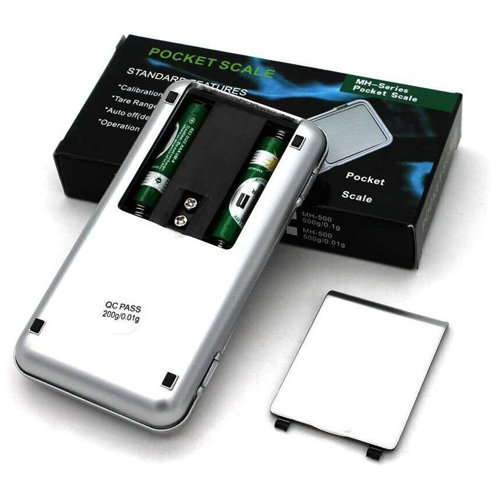 Mini Digital Scale 0.01g Precision Pocket Gram Scale for Herbs Jewelry Gold