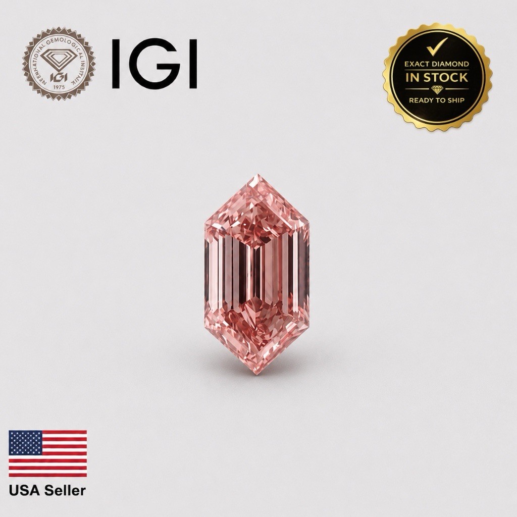2.40 CT Dutch Marquise F.V. Pink VS1 IGI Certified Loose Lab Grown Diamond CVD