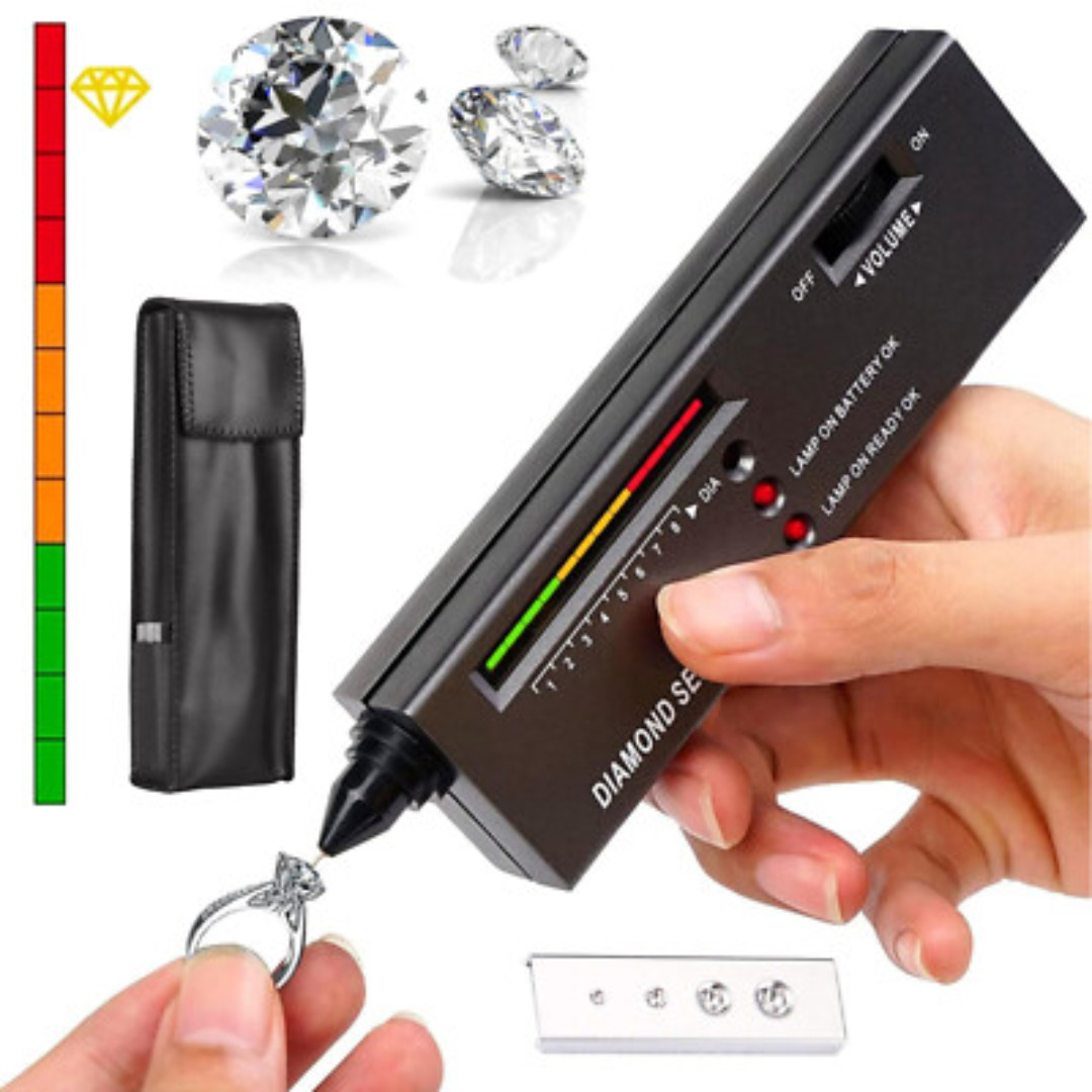 Gold Silver Diamond Tester Selector Gemstone Testing Kit Digital Electronic Tool