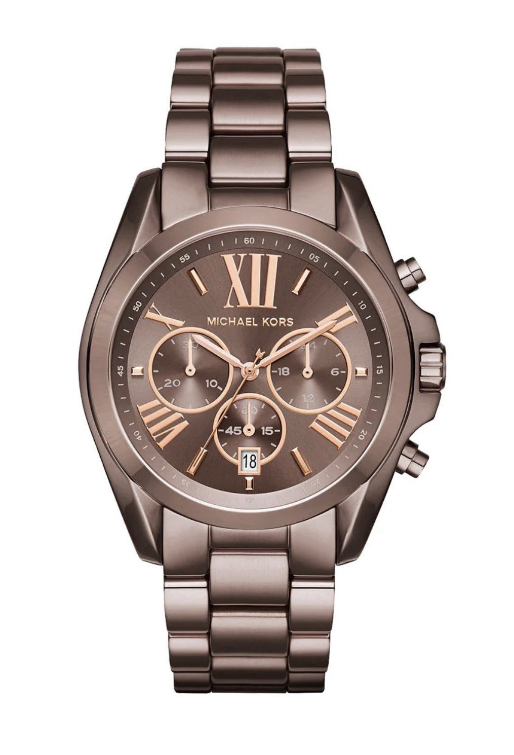 Michael Kors Bradshaw Sable Unisex Adults Watch – MK6247