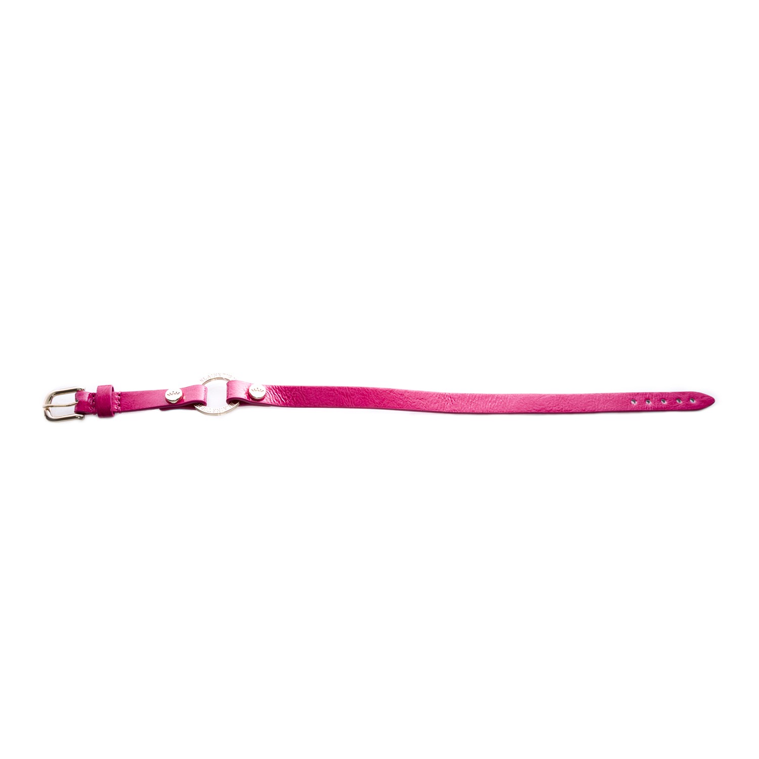 Elaine Turner Women’s Patent Leather Wrap Bracelet One Size Pink