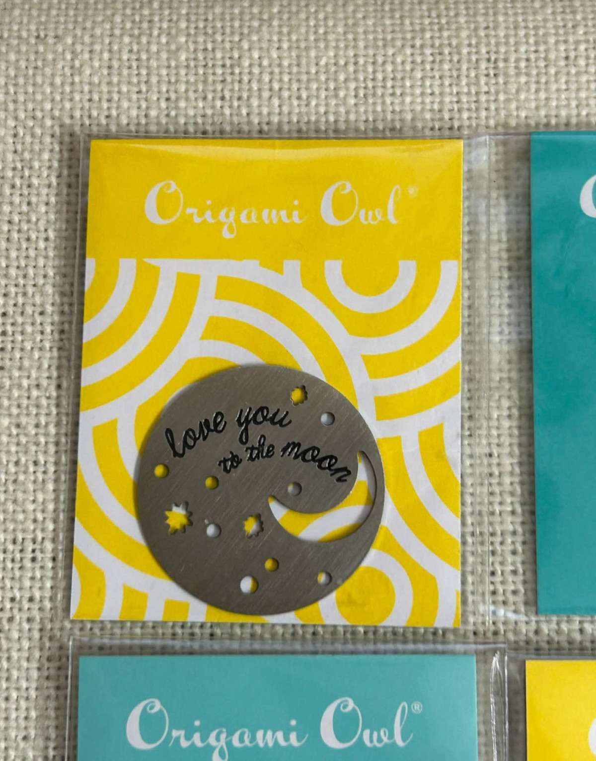 Origami Owl “Your Choice” Medium & Large Plates for Lockets “New in Package” #1