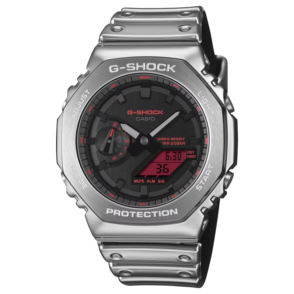Casio G-Shock FINE METALLIC SERIES GM 2100YRA 8AJF Men’s Carbon Core Guard Struc