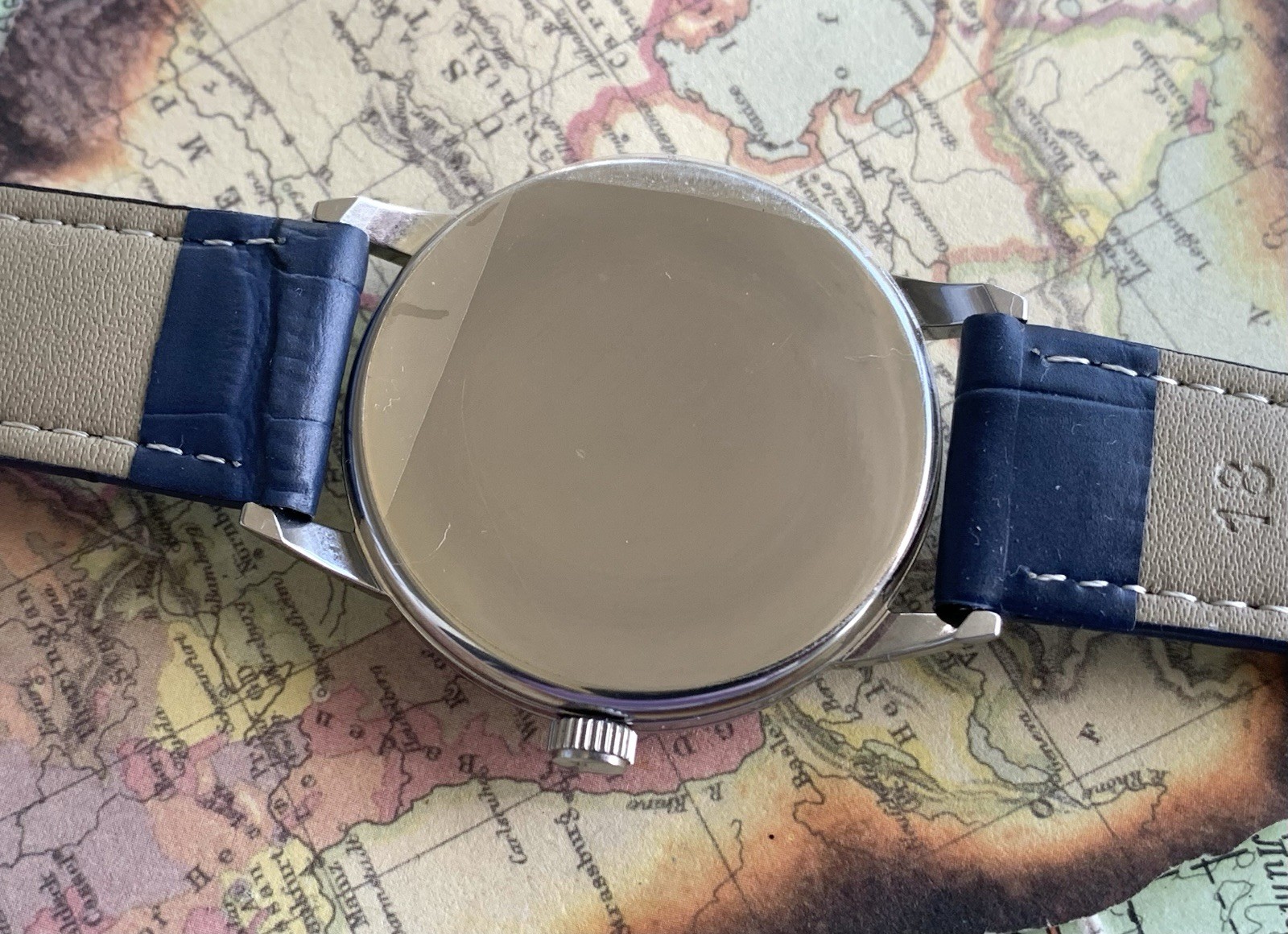 Raketa Big Zero Morskie Custom Watch Serviced USSR Raketa 2609HA Steel 36mm