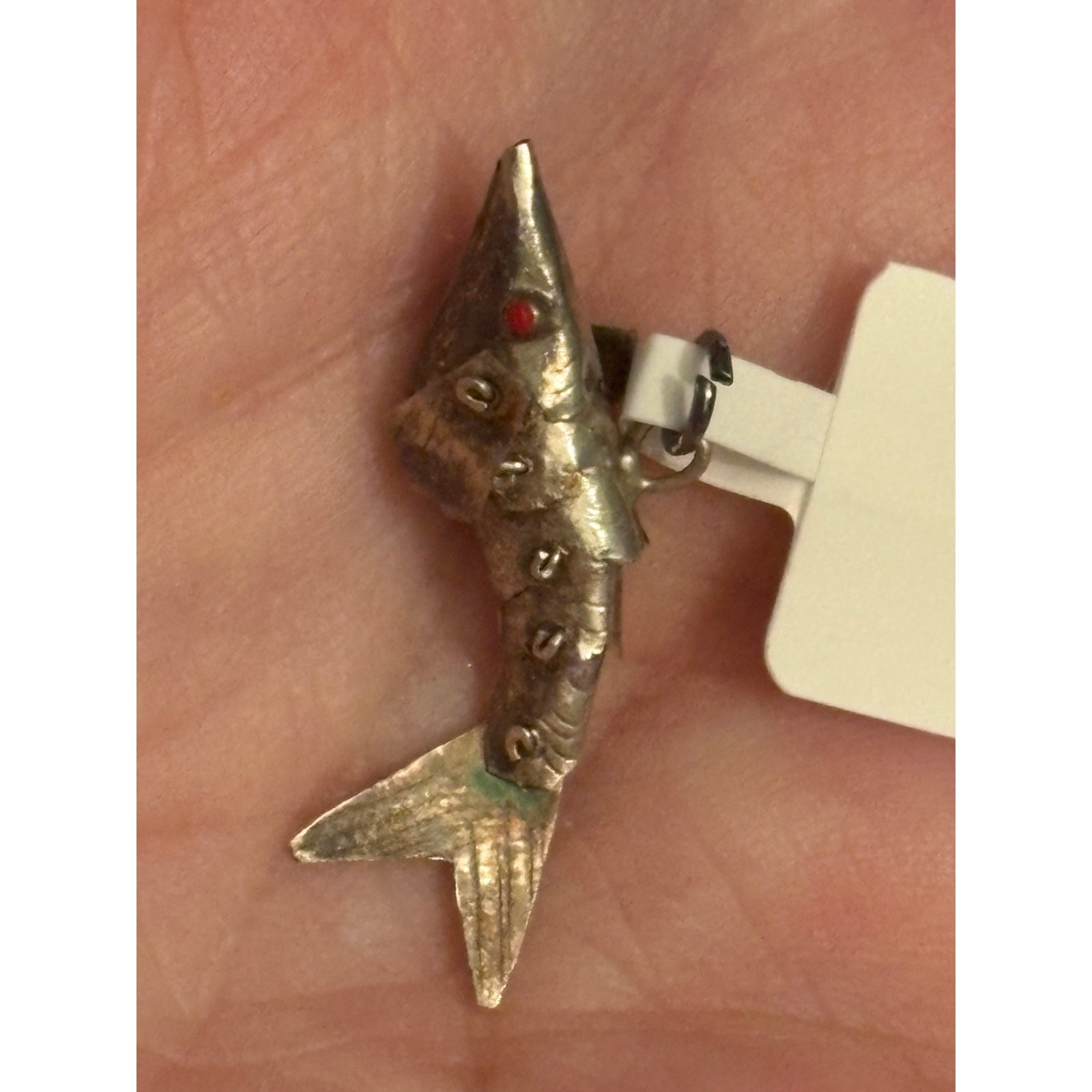 Articulating fish sterling silver 925 Made in Peru
