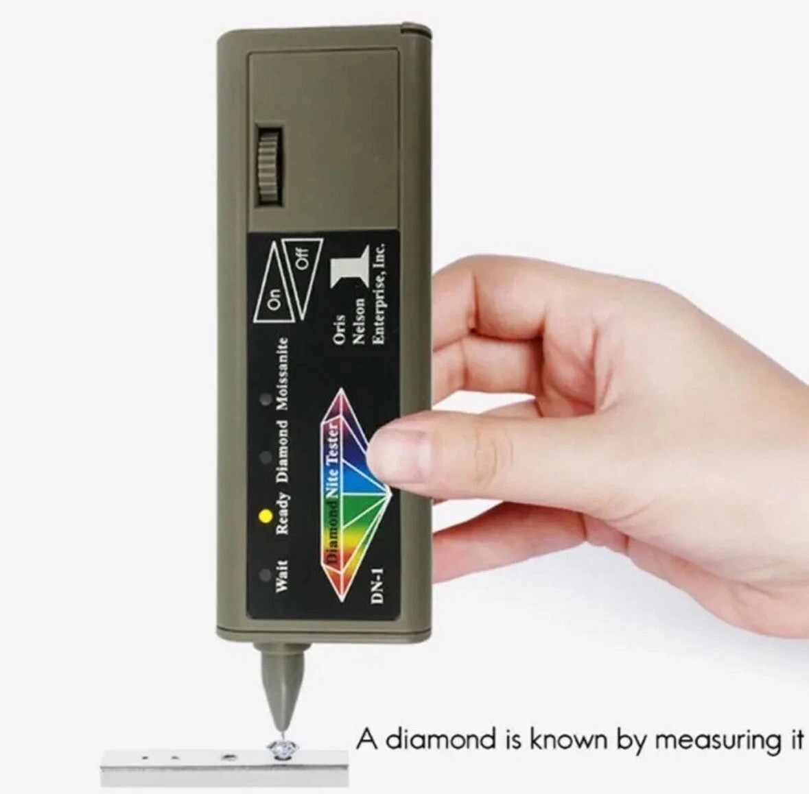 Diamond Nite Dual Tester Test For Diamonds &Moissanite DN-1 Made in USA