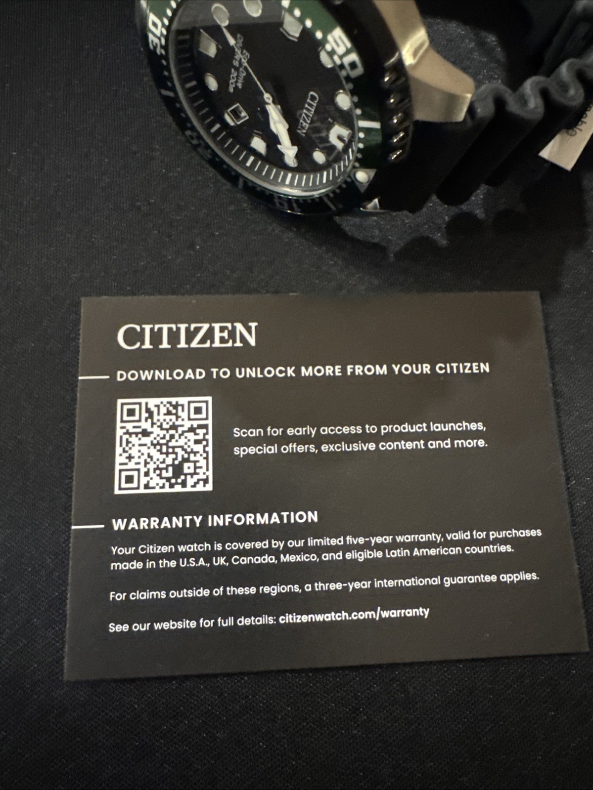 Citizen Promaster Eco-Drive Diver’s 200M BN0155-08E – New with Tags