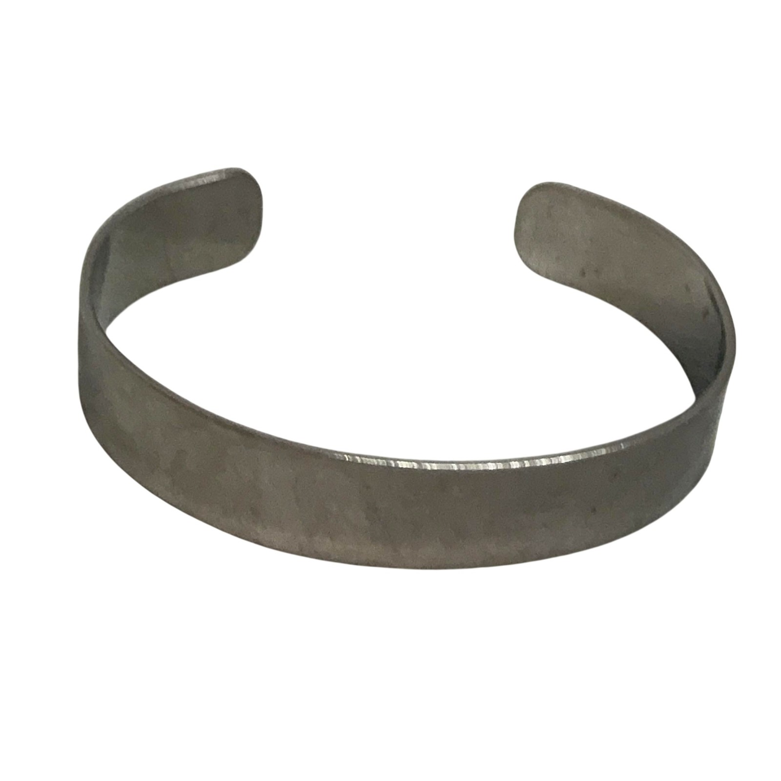 Engraved Military Memorial ID Cuff Bracelet Silver Tone SFC Richard D Roberts
