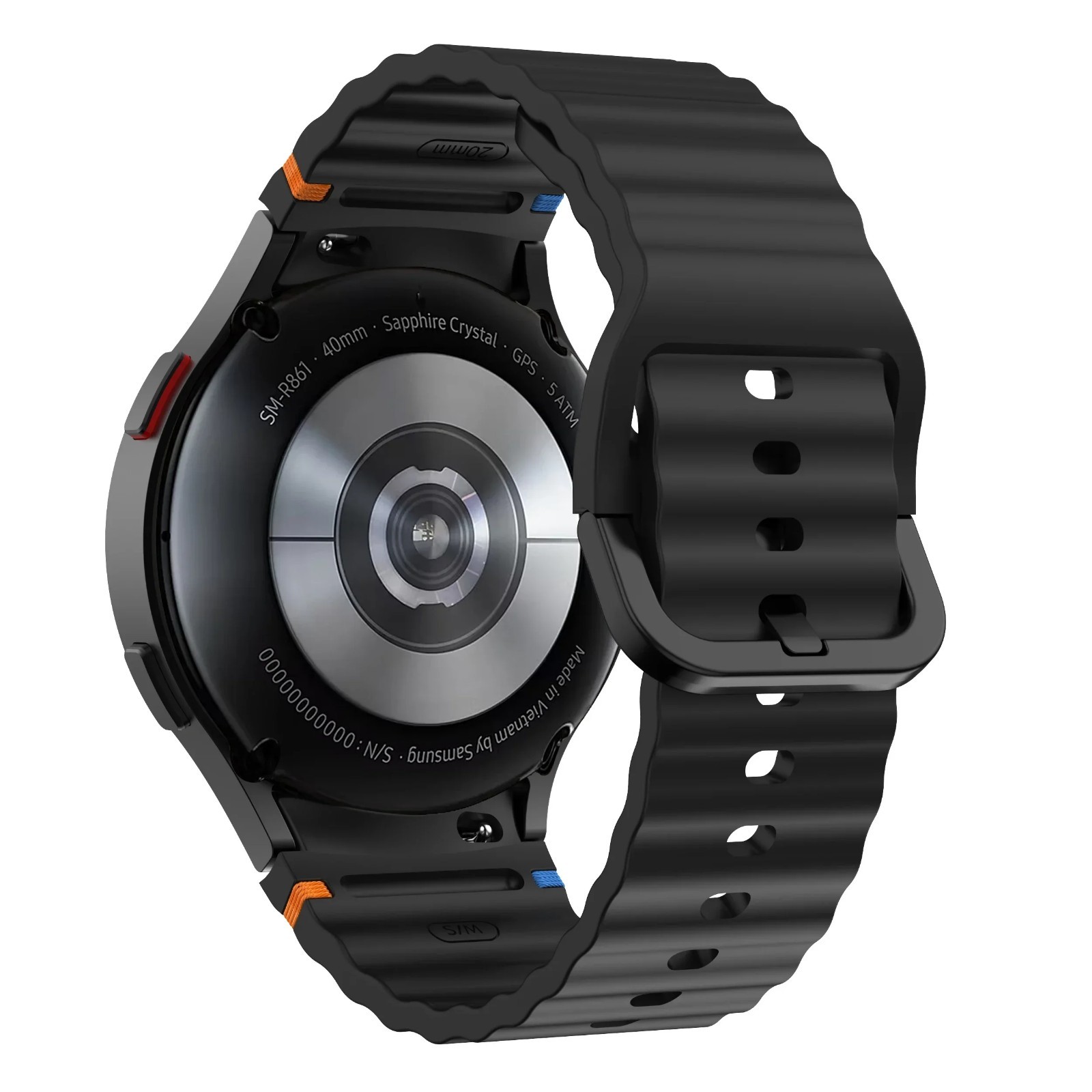 Strap For Samsung Galaxy Watch 7/6/5/4/FE 40/44/47mm Silicone Sport Watch Band