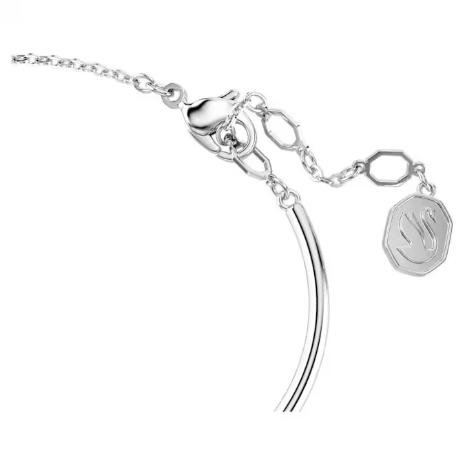 Swarovski Constella bracelet Mixed cut, white, rhodium plated