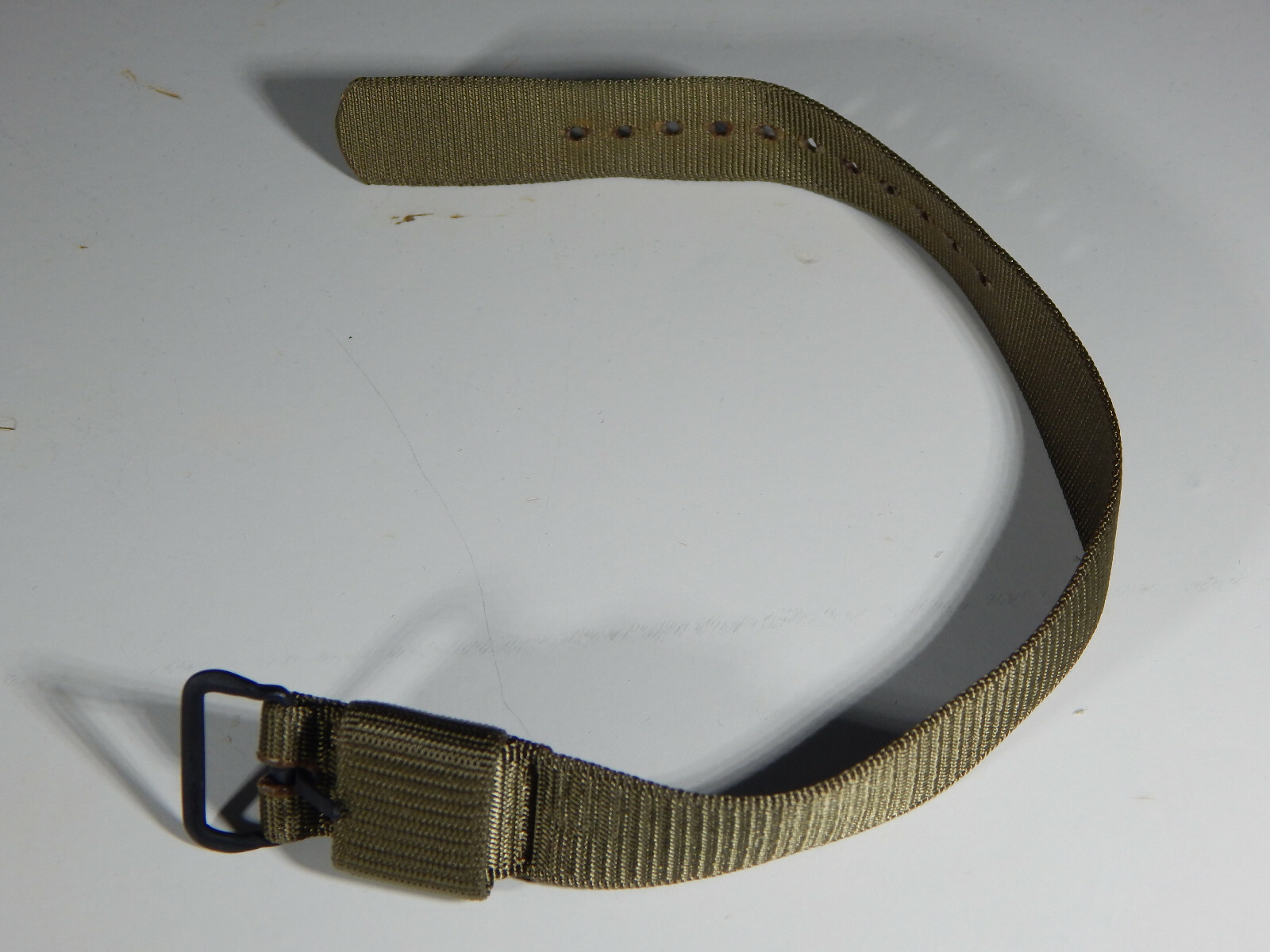 VIETNAM ISSUE MILITARY WATCH BAND ‘New Old Stock’ 1960’s marked STAINLESS STEEL